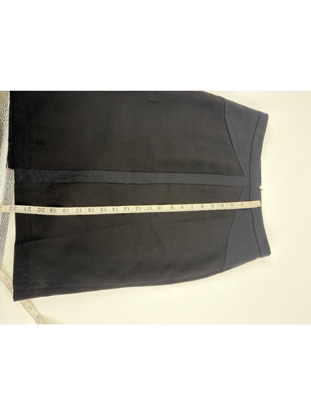 Adrianna Papell Womens Black Pencil Skirt Classic Womens Size 6 Career Neutral - Picture 7 of 7
